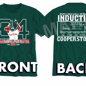 David Ortiz 2022 Hall of Fame Induction Shirt - Big papi shirt